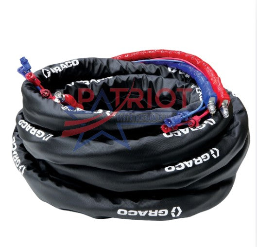 Graco Reactor 3 Xtreme Wrap Xcelerator 50 ft x 3/8 in Internal Heated Hose, 2000 psi, Without Cable, Xtreme-Wrap, Reactor 3 25P434