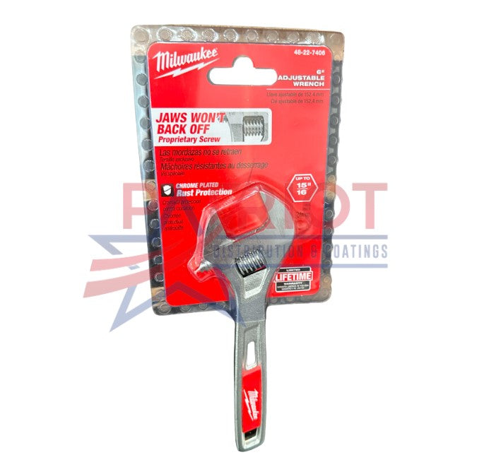 Milwaukee 48-22-7406 6" Adjustable Wrench